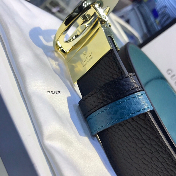 スーパーコピーグッチベルト素材ディテール